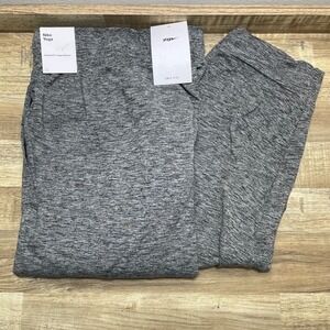 Nike Yoga Mens Hyperdry Heather Gray Training Jogger Pants 4XL AT5696-032 New